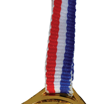 Juego de 3 medallas de bronce, plata y oro 4cm