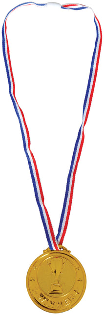 Juego de 3 medallas de bronce, plata y oro 7cm