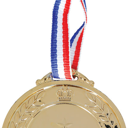 Juego de 3 medallas de bronce, plata y oro 7cm