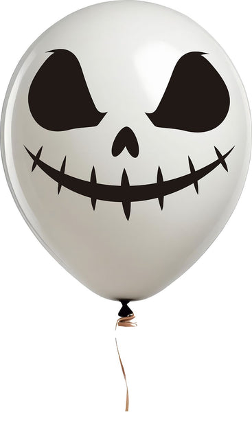 Globos de Halloween Espíritu Blanco 30cm 10pcs