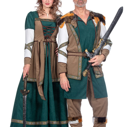 Vestido Vikingo Verde