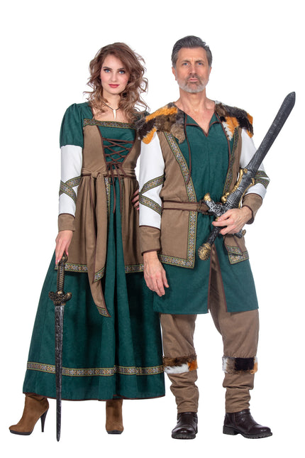 Vestido Vikingo Verde