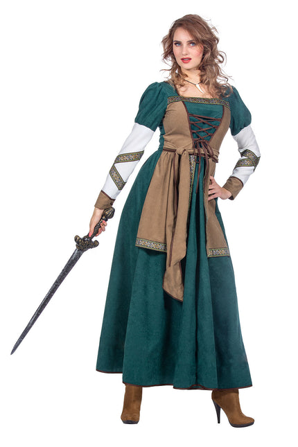 Vestido Vikingo Verde