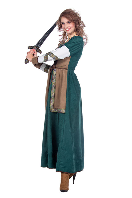 Vestido Vikingo Verde