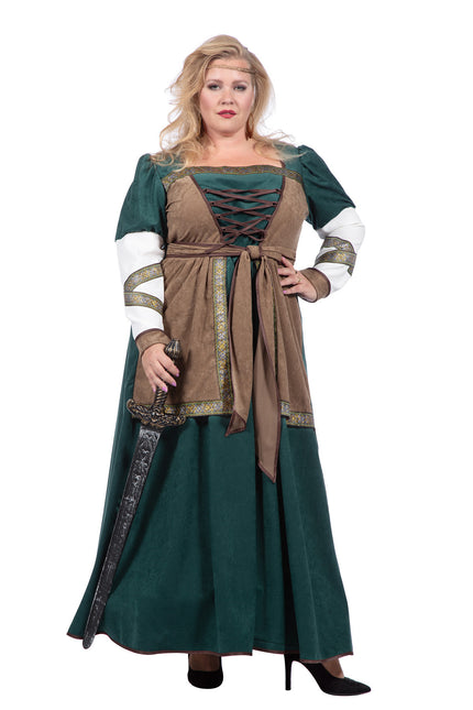 Vestido Vikingo Verde