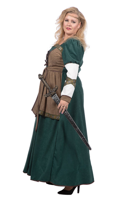 Vestido Vikingo Verde