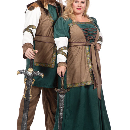 Vestido Vikingo Verde