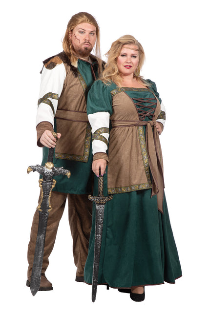 Vestido Vikingo Verde