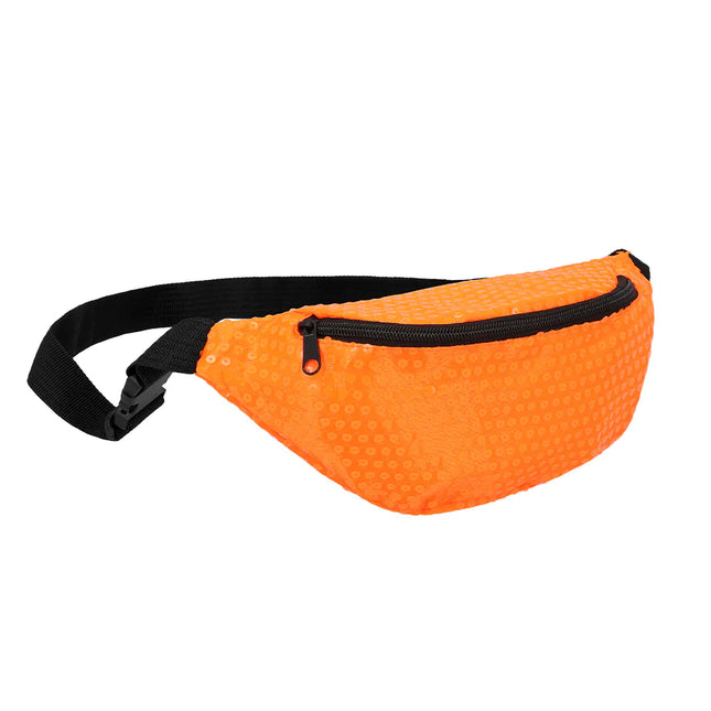 Bolso naranja Lentejuelas