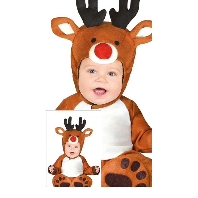 Traje de Navidad Rudolph Baby Deluxe