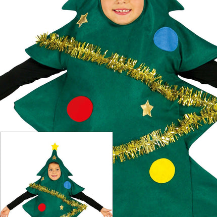 Traje de Árbol de Navidad Niño