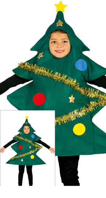 Traje de Árbol de Navidad Niño