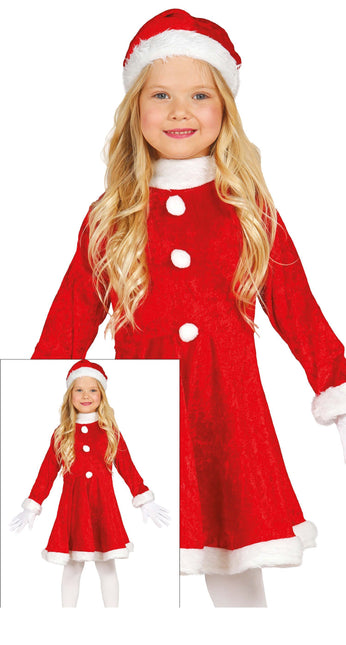 Vestido de Navidad Santa Niña