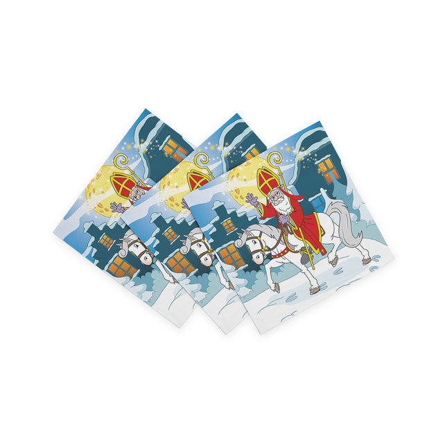 Servilletas Sinterklaas 33cm 20pcs