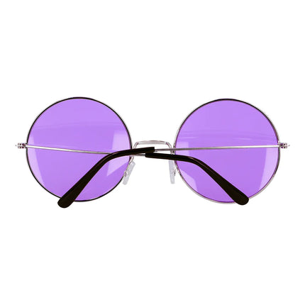 Gafas Hippie 60S Violeta Xl