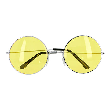 Gafas Hippie 60S Amarillo Xl