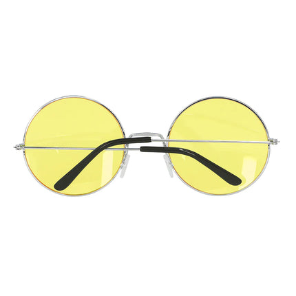 Gafas Hippie 60S Amarillo Xl