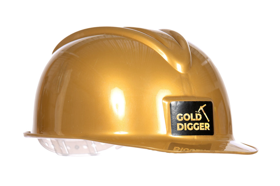 Casco buscador de oro