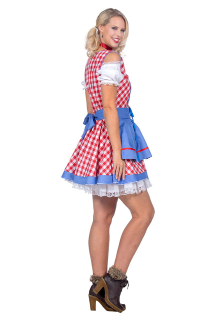 Vestido Oktoberfest a cuadros Sanne