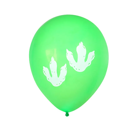 Globos de Dinosaurios de Colores 25cm 6pcs