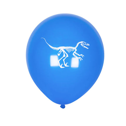 Globos de Dinosaurios de Colores 25cm 6pcs