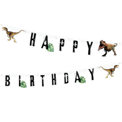 Cabestrillo Letra Dinosaurio Feliz Cumpleaños 2m