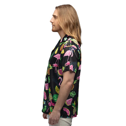 Camisa Swinging Flamingo