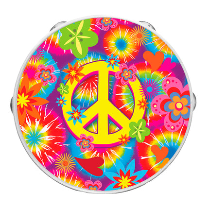 Pandereta hippie 17cm