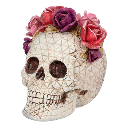 Rosas Calavera Halloween 15cm