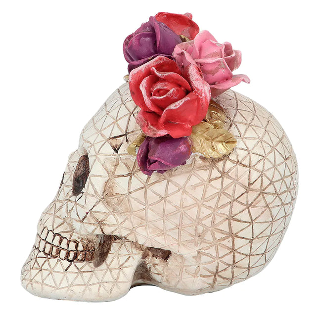 Rosas Calavera Halloween 15cm