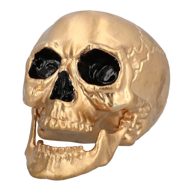 Calavera Halloween Oro 24cm