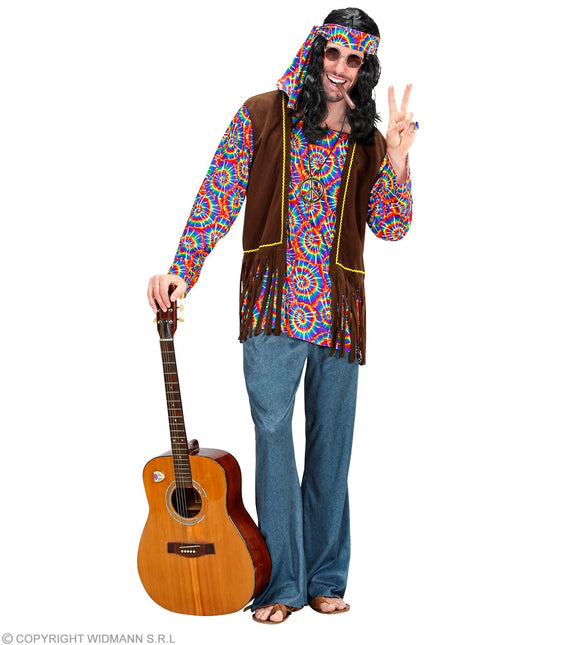 Disfraz de Hippie Psicodélico Hombre