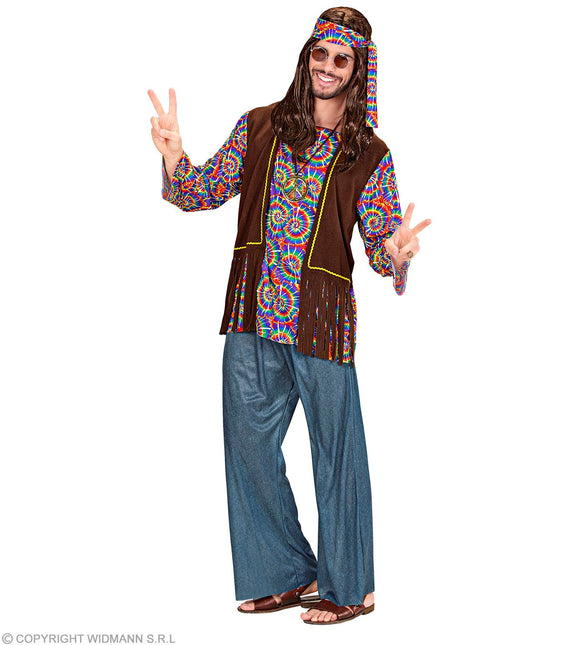 Disfraz de Hippie Psicodélico Hombre