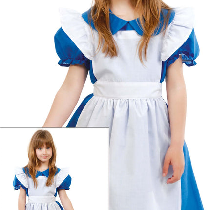 Vestido Niña Azul