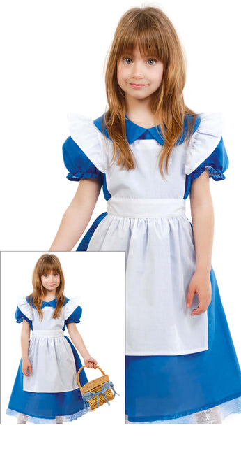 Vestido Niña Azul