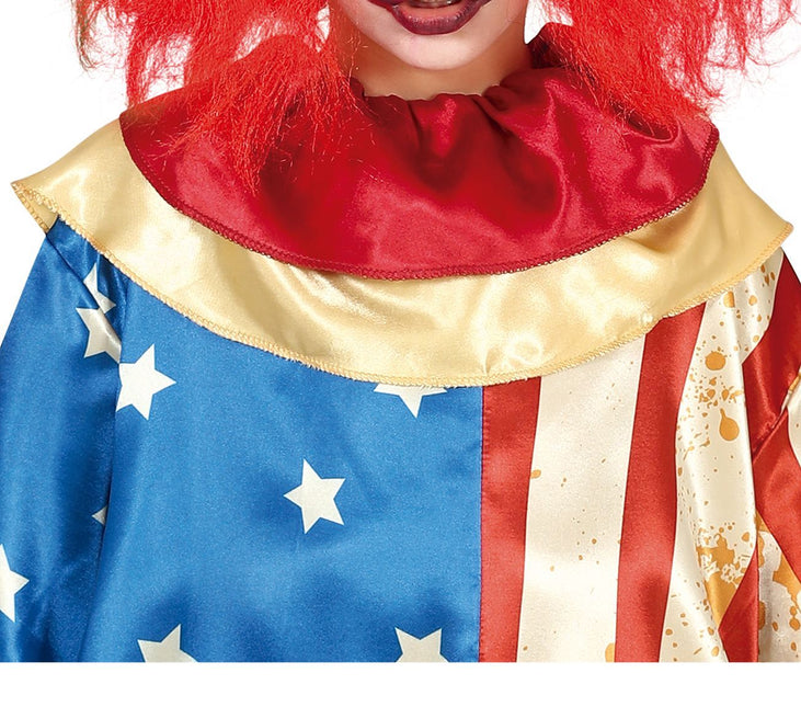 Terrorífico Disfraz de Payaso de Halloween Infantil