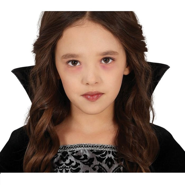 Disfraz Vampiro Halloween Niña Plata