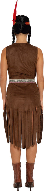 Vestido Indio Damas Beige