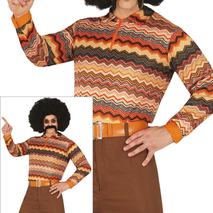 Disfraz Disco 70S Color Hombre