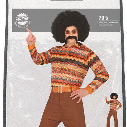 Disfraz Disco 70S Color Hombre