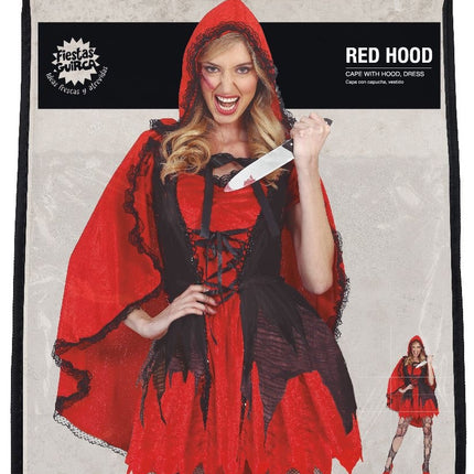 Disfraz de Caperucita Roja Halloween Mujer