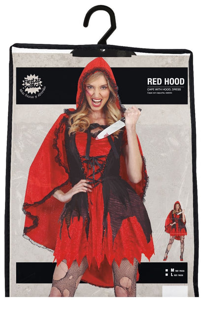 Disfraz de Caperucita Roja Halloween Mujer