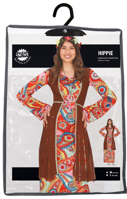 Vestido hippie largo