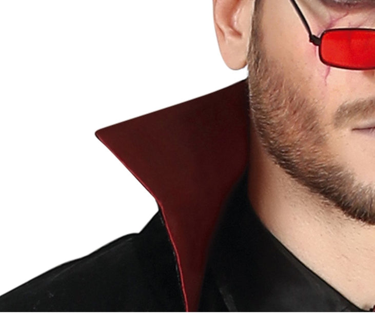 Disfraz de Vampiro Halloween Hombre Rojo