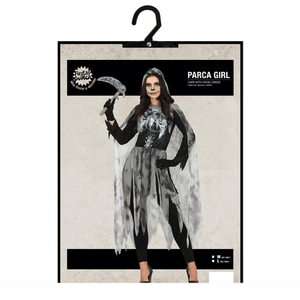 Parca Vestido Halloween Damas