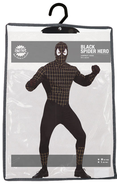 Disfraz Spiderman Hombre Negro