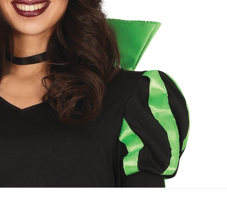 Disfraz de Bruja de Halloween Verde para Mujer