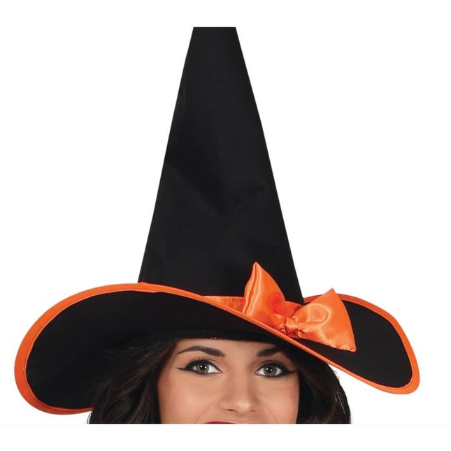 Disfraz de Bruja de Halloween Naranja para Mujer