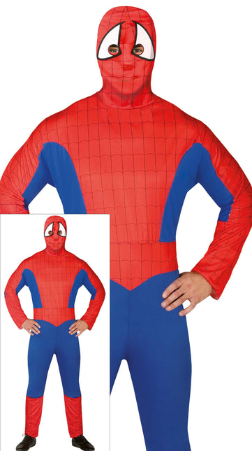 Disfraz Spiderman Rojo Azul Hombre