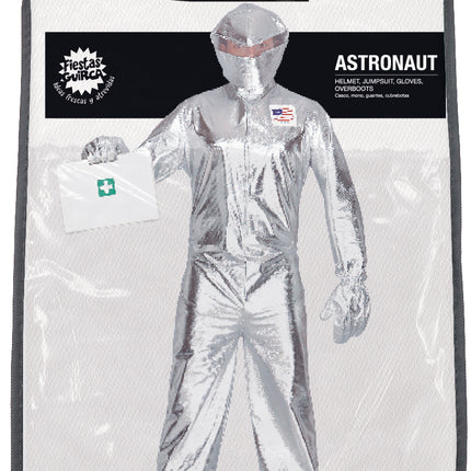 Traje Astronautas Plata Hombre